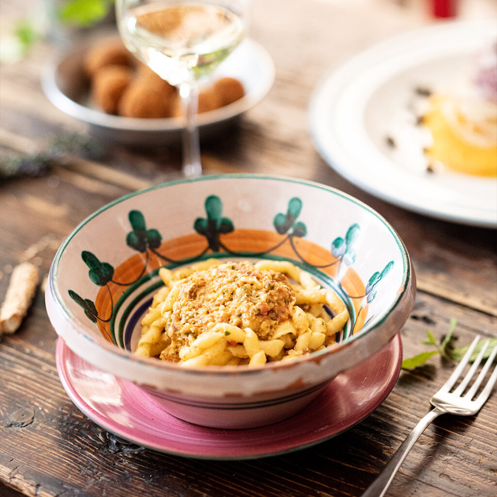 Busiate al pesto trapanese