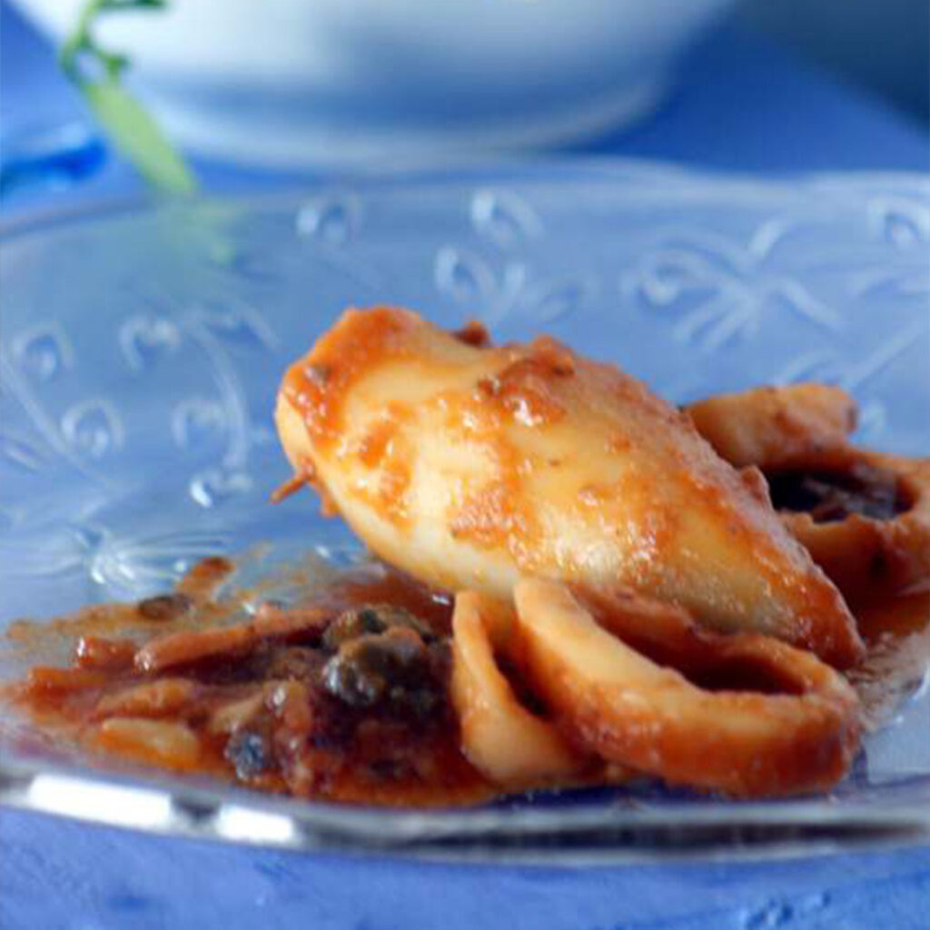 Gefüllte Calamari