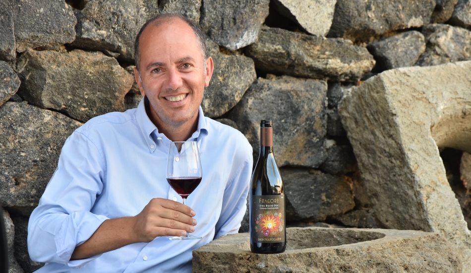With Fragore on Etna: the Donnafugata icon wine.
