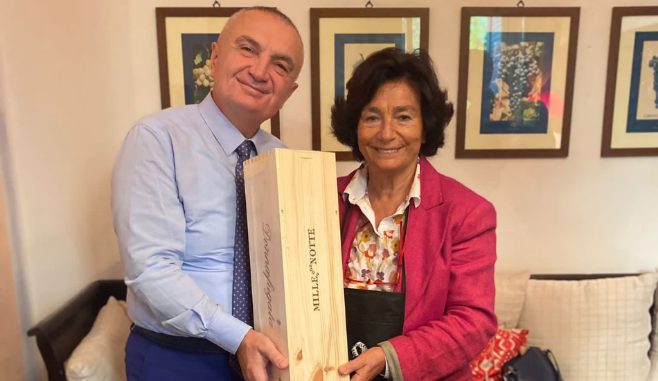Il Presidente della Repubblica di Albania Ilir Meta a Donnafugata