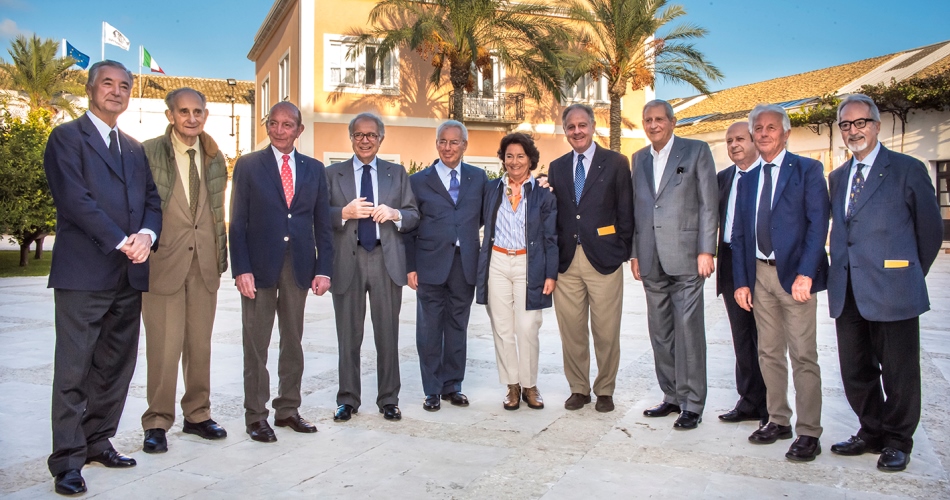 I CAVALIERI DEL LAVORO DEL VINO A DONNAFUGATA.