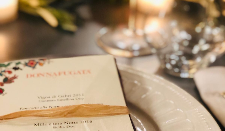 Make your holiday menu exclusive with the Donnafugata’s suggestions