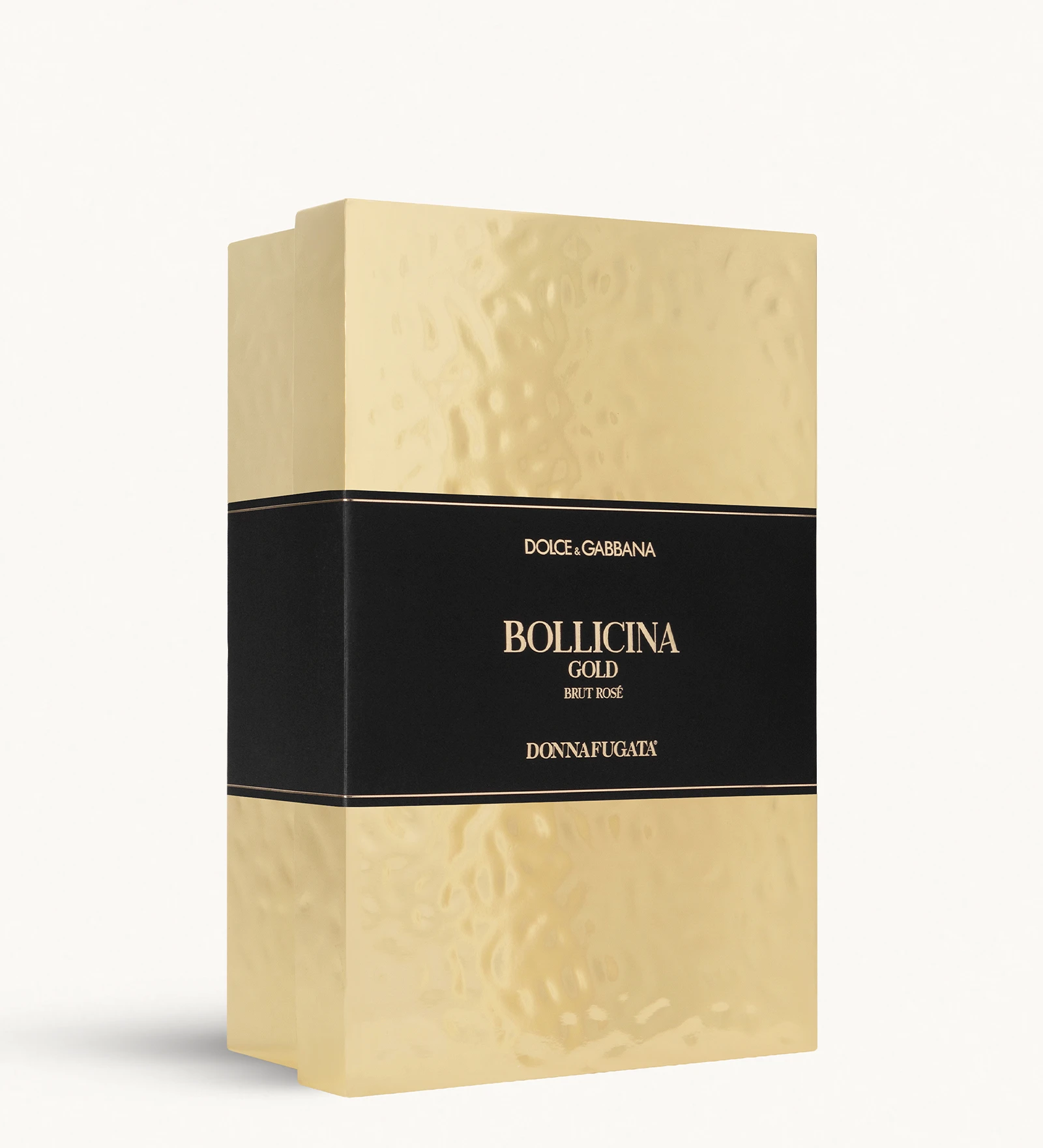 Bollicina Gold Dolce&Gabbana e Donnafugata in Astuccio con Copribottiglia