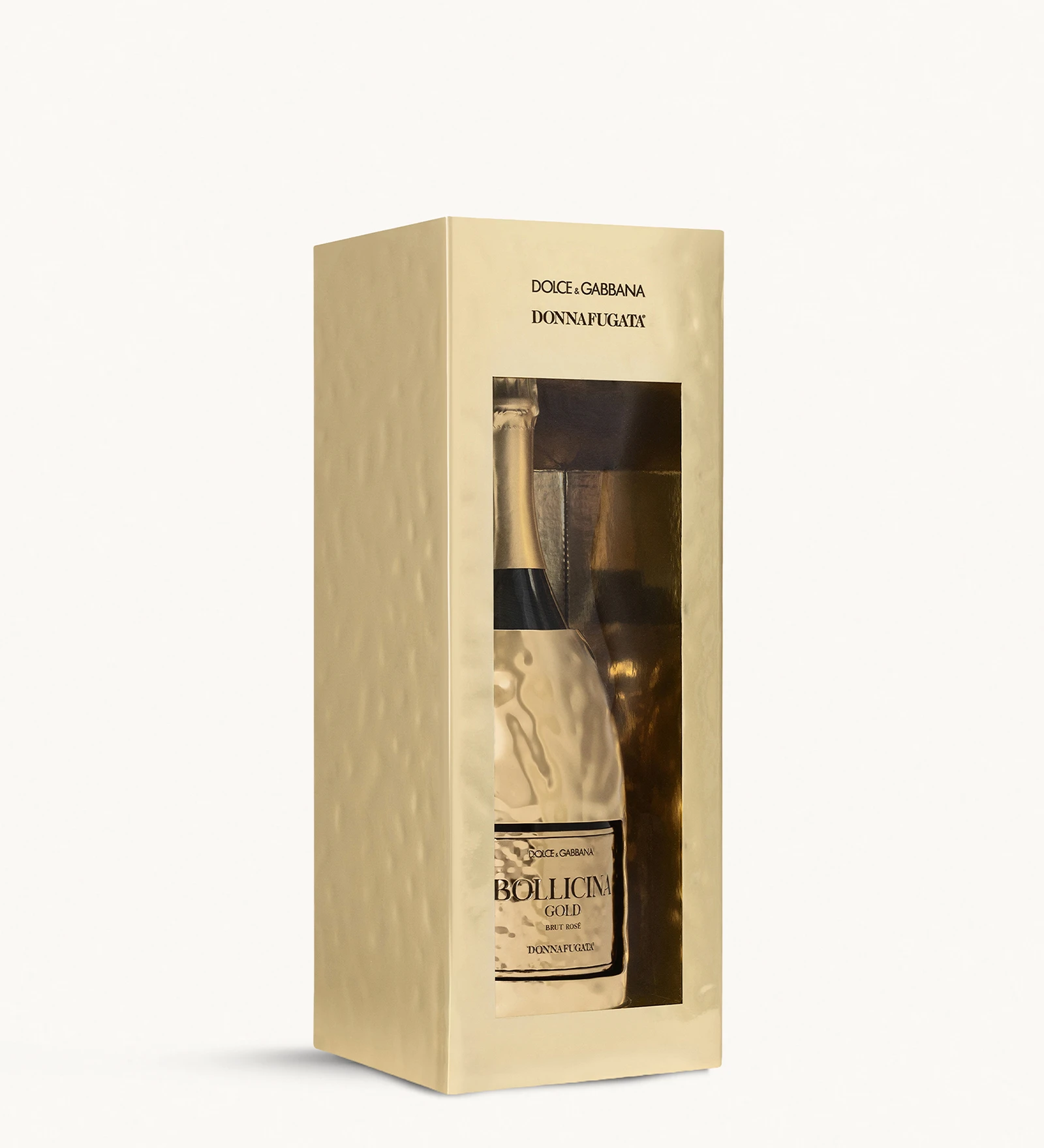 Bollicina Gold Dolce&Gabbana e Donnafugata Kit con Copribottiglia
